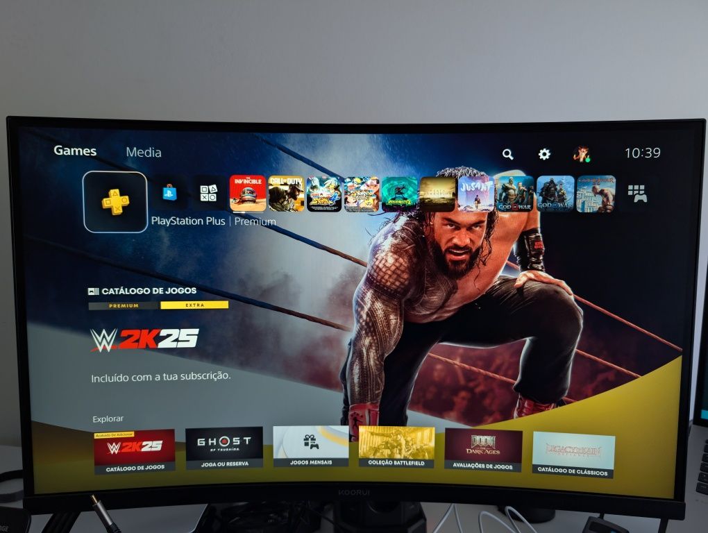 Monitor Gaming Curvo QHD 27 polegadas