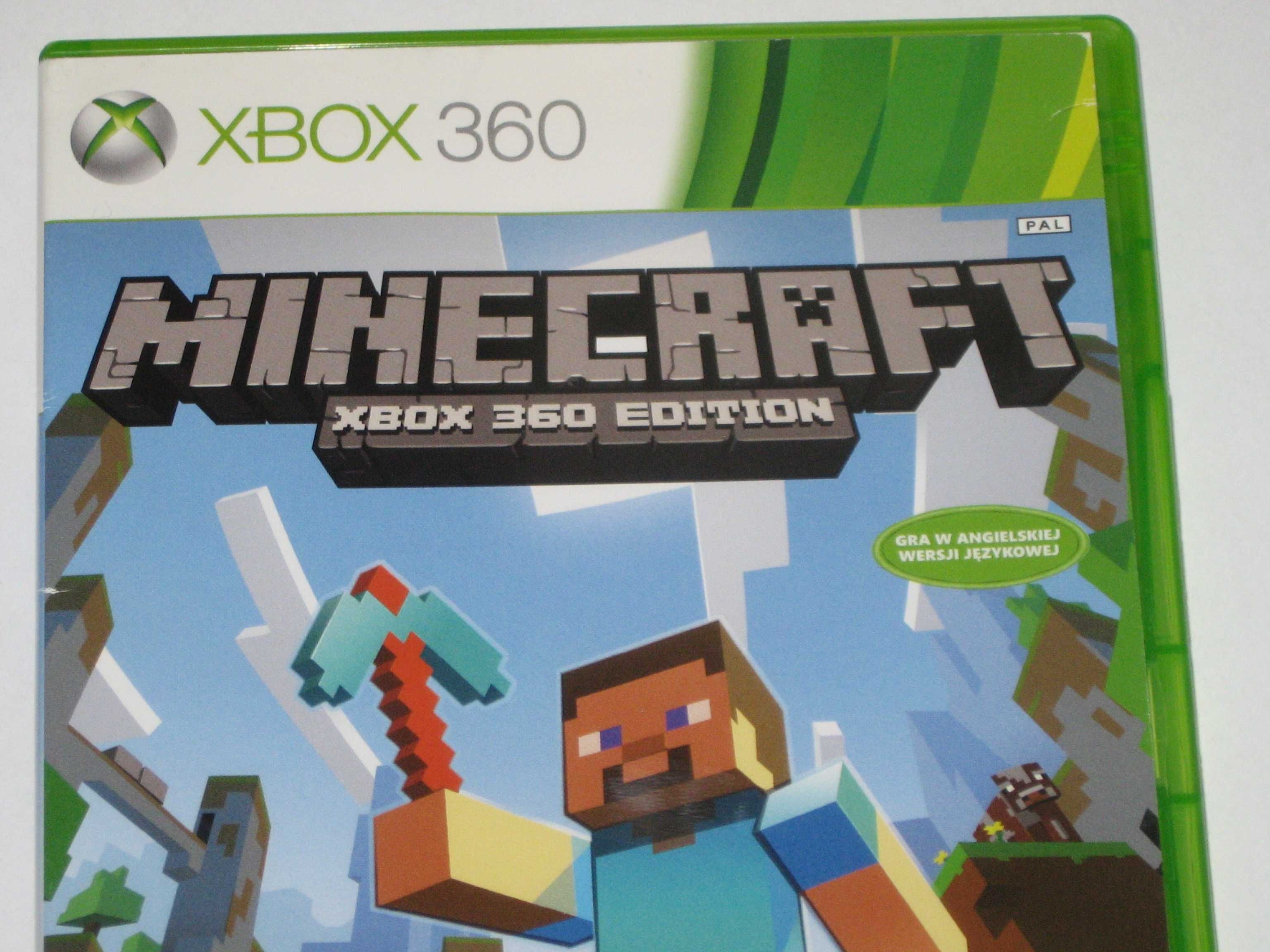 Gra Minecraft Xbox360 bdb xbox 360 bdb!