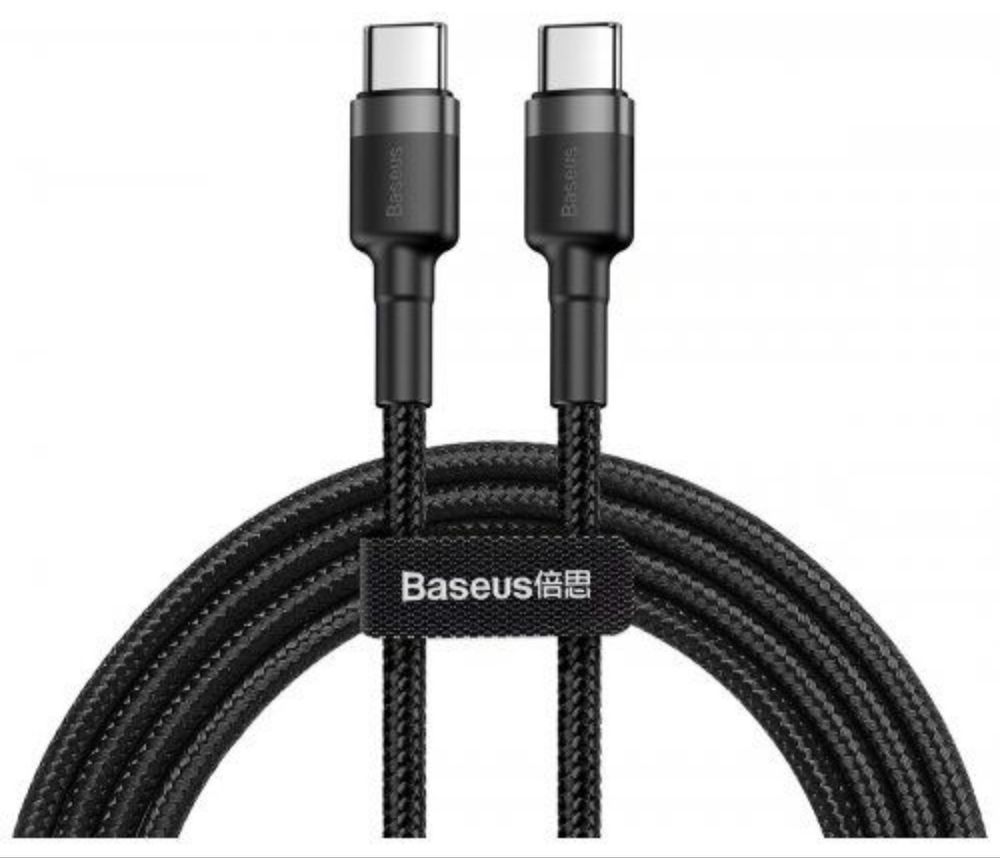 Кабель з чипом Baseus Type-C to Type-C PD60W / 200см Швидка Зарядка