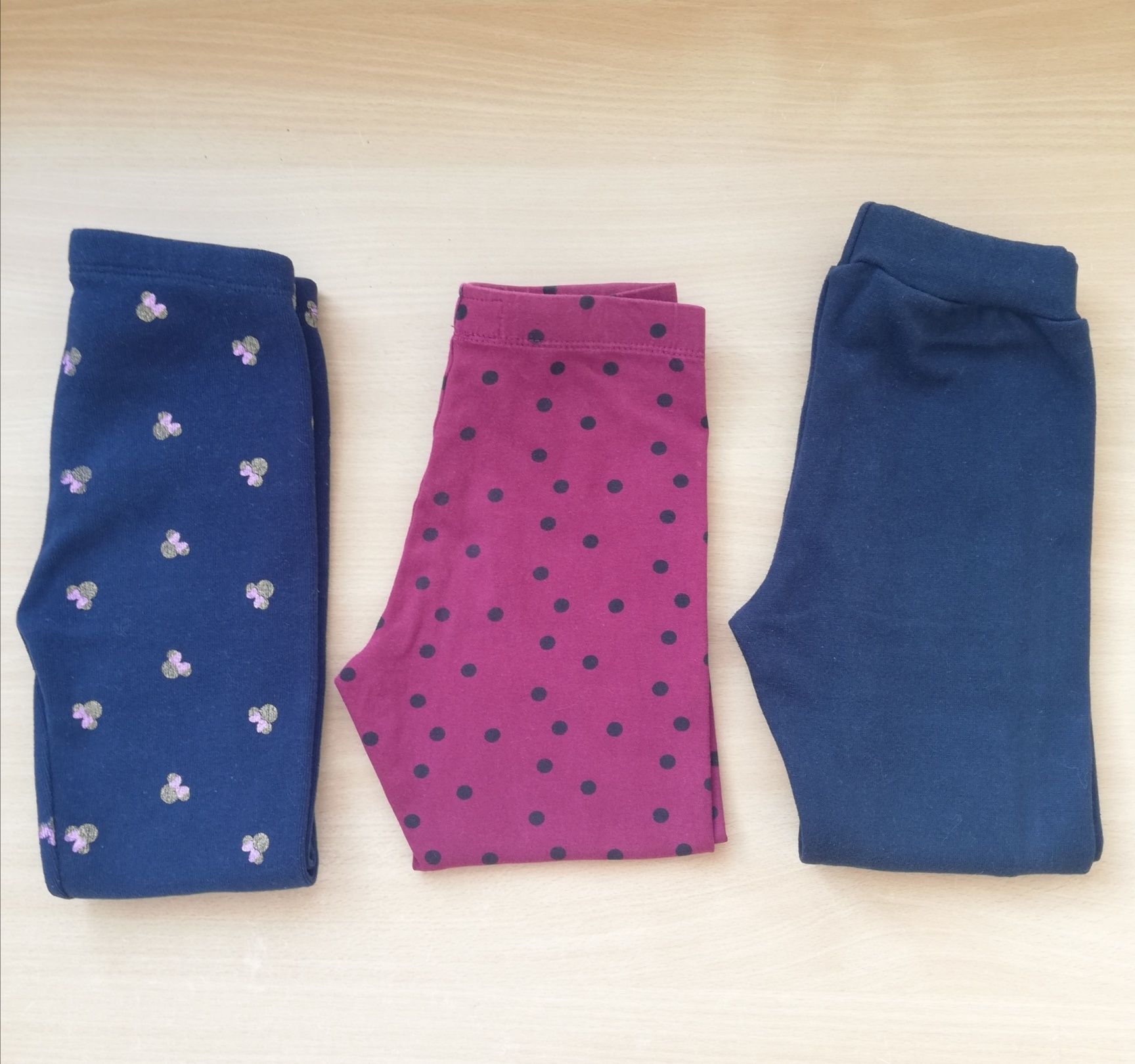 Lote de leggings menina 4 aos 5 anos