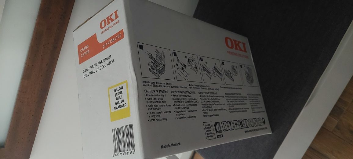 Toner para Impressora OKI C5600/C5700