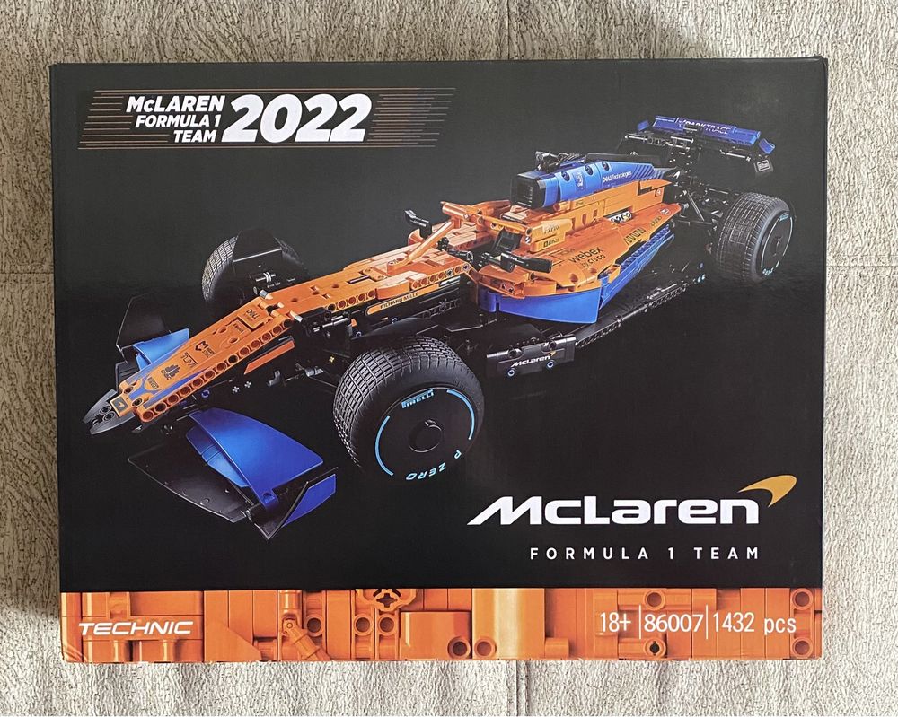 Lego Technic McLaren Formula 1,лего макларен,лего гоночный автомобиль