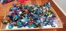 76 Skylanders + cristais + portais + jogos