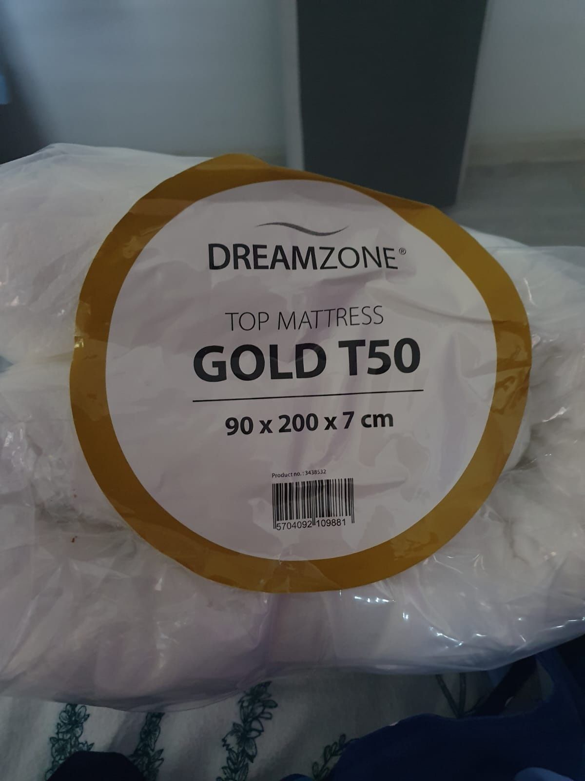 Topmaterac 90x200 GOLD TOP T50 dreamzone