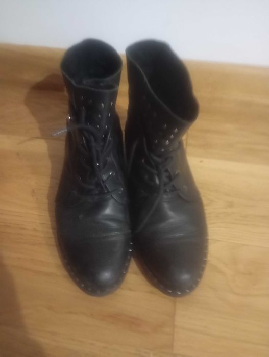 Buty skórzane Badura rozmiar 37