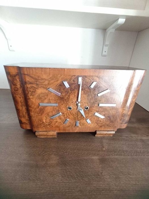 Камінний годинник GUSTAV BECKER (Art Deco, 1925–1933)