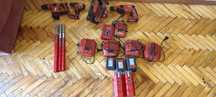 Професійне обладнання HILTI — акумулятори, інструменти, бури, зарядки