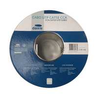 Cabo UTP CAT5E Cca Pvc 100 mts / RL DAXIS