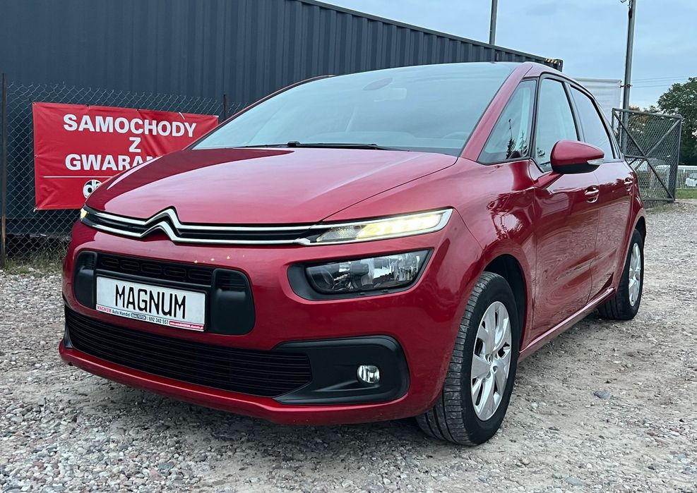 Citroën C4 Picasso 1.6 HDI 120 Tylko 91 tys. km Bezwypadkowy Serwis w ASO