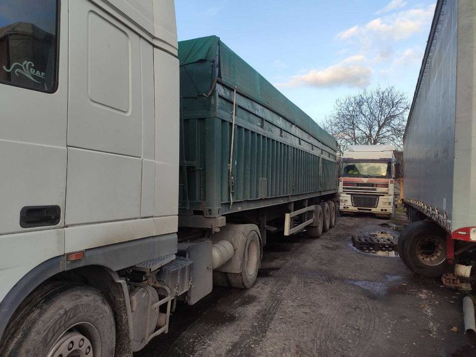 Напівпричеп зерновоз-контейнеровоз