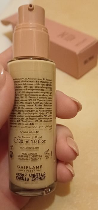 Podkład Oriflame The One kolor Vanilla