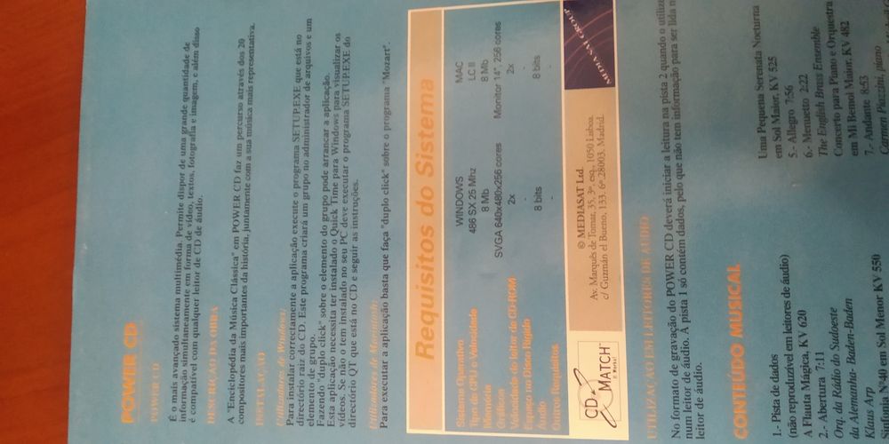 CDs de musica clássica -Enciclopedia interactiva de Música Clássica