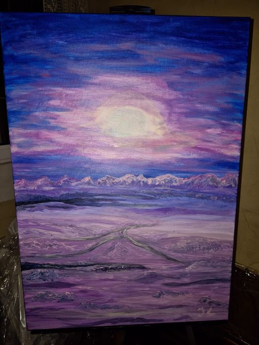 Pintura, Tela 50 x 70, Acrílico. Painting, Canvas 50 x 70, Acrylic.