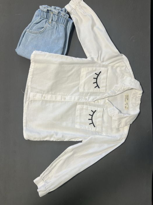 Джинси сорочка Zara 110