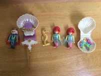 Zestaw klocków Playmobil + jedna figurka syrenki GRATIS !