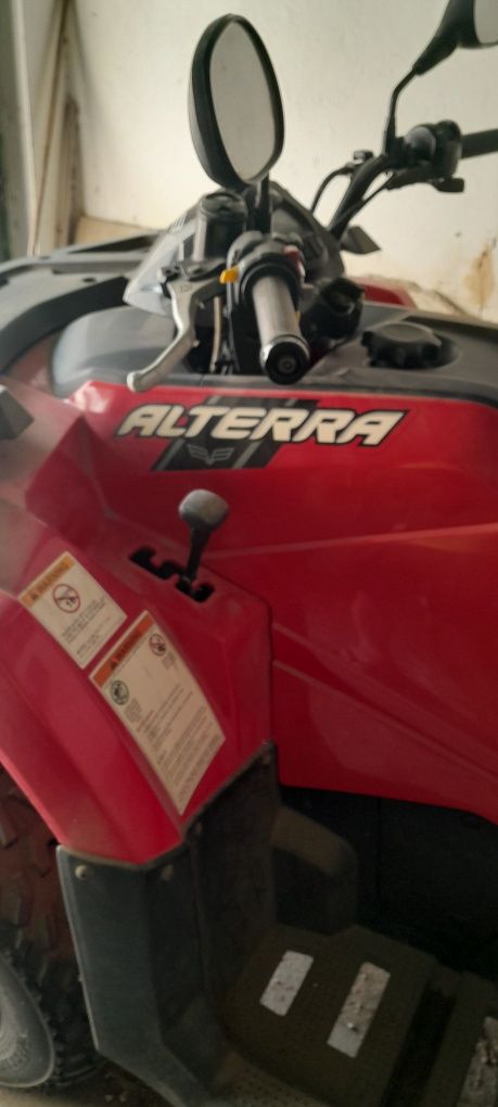Moto4 4x4, 450cc, características de tractor