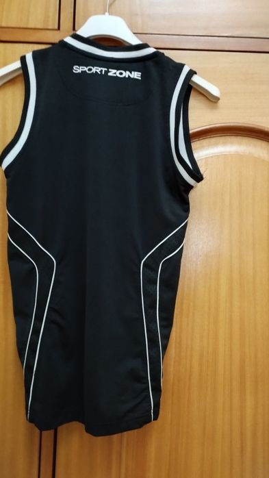 Camisola fitness preta tam. S