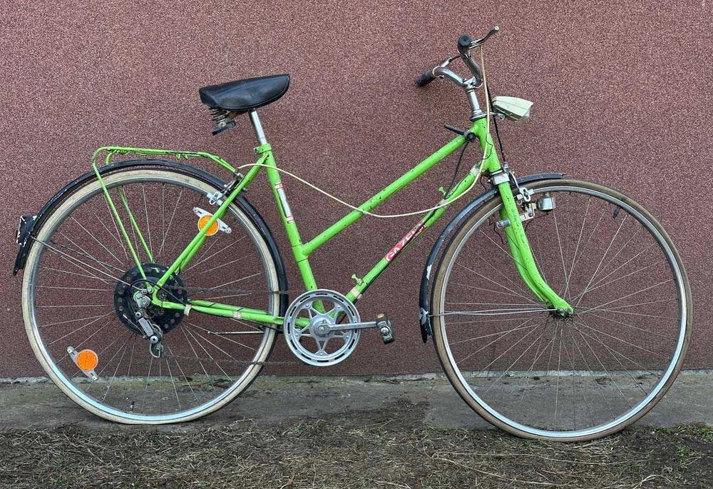 Stary rower damka GAZELA PRL