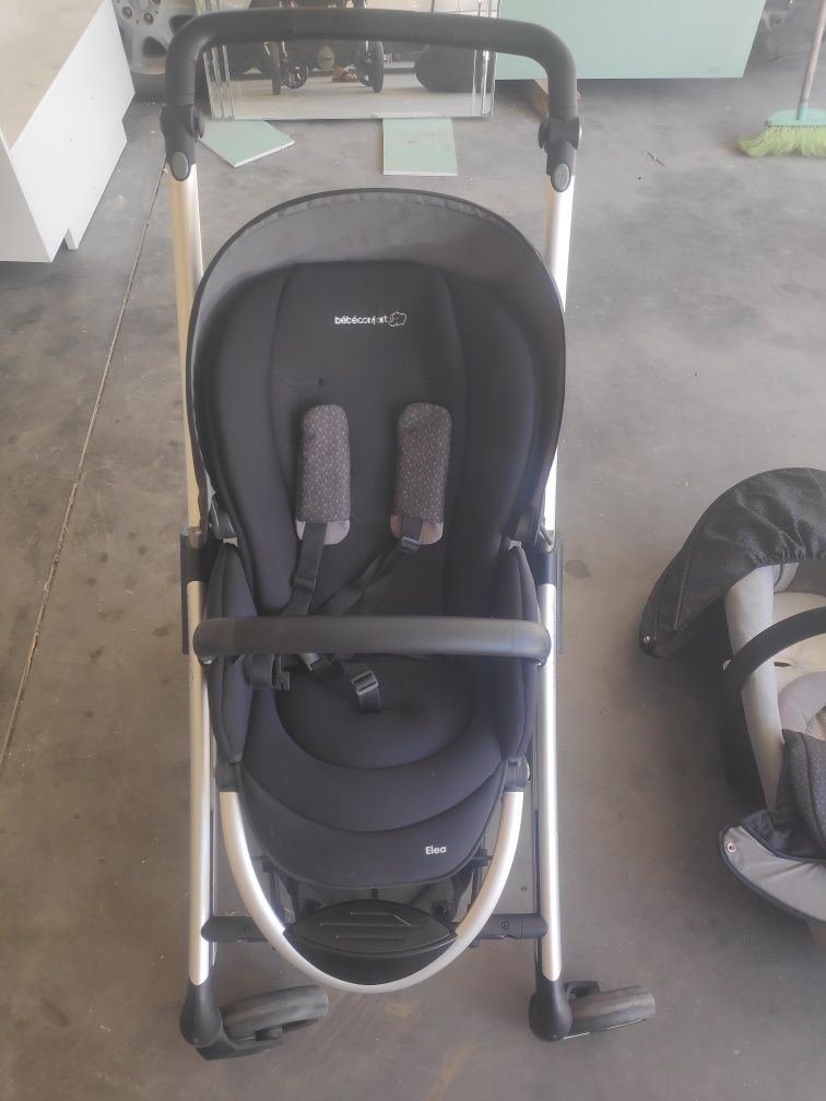 Trio bebê Confort Elea + cadeira Auto Thunder isofix