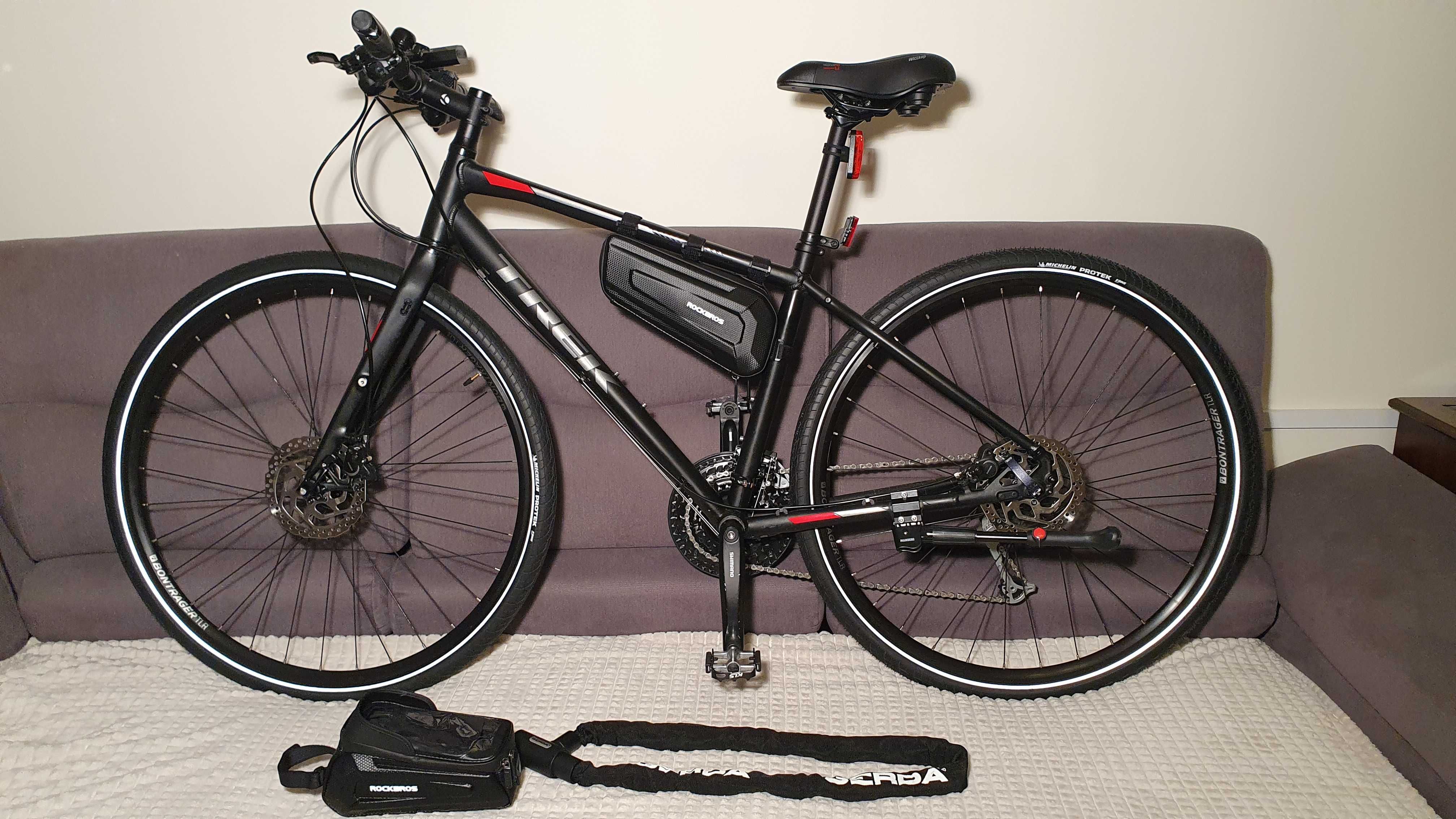Trek FX 3 Disc stan 5/5 rower za 4500 zł + doinwestowany 1245 zł, FX3