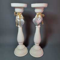 Candelabros/suportes para velas