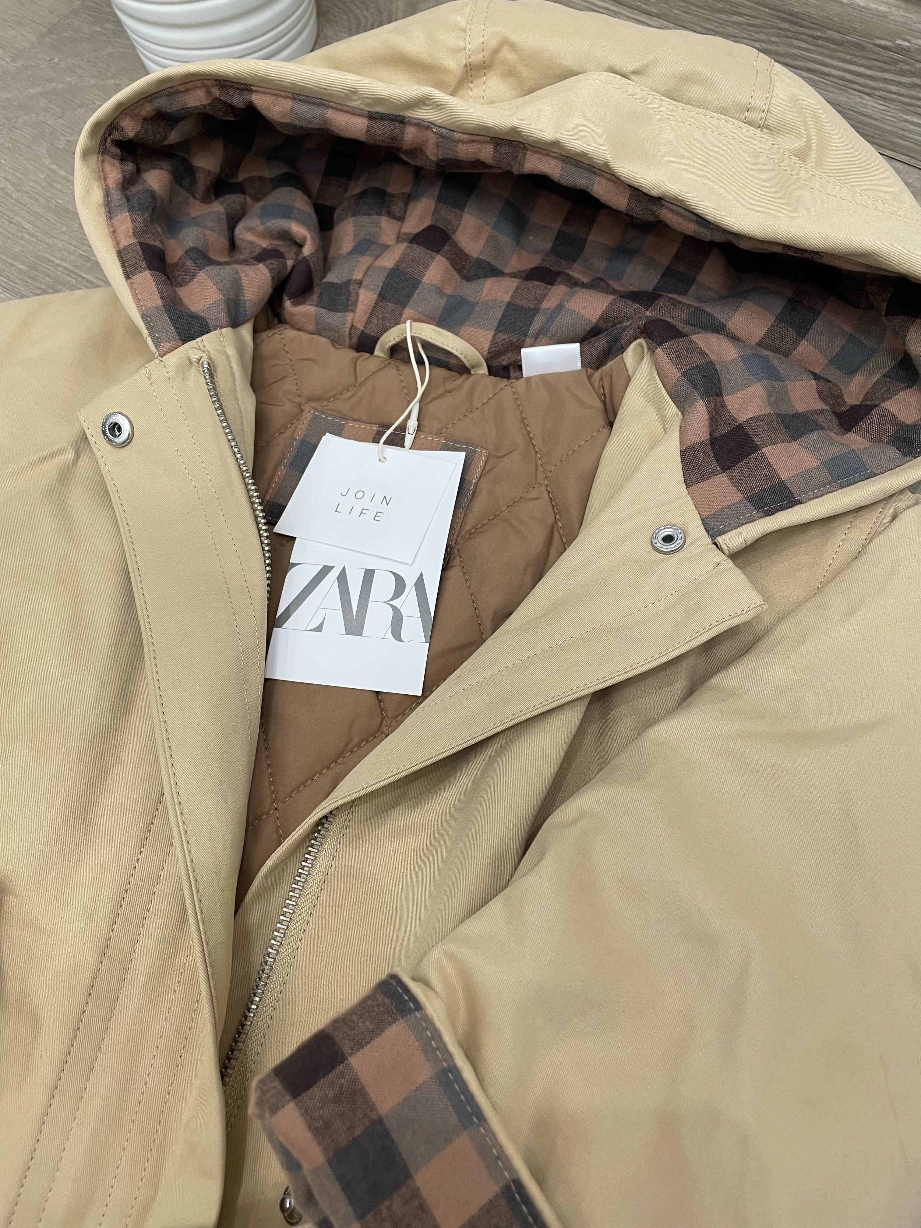 Тренч пальтишко Zara 3-4