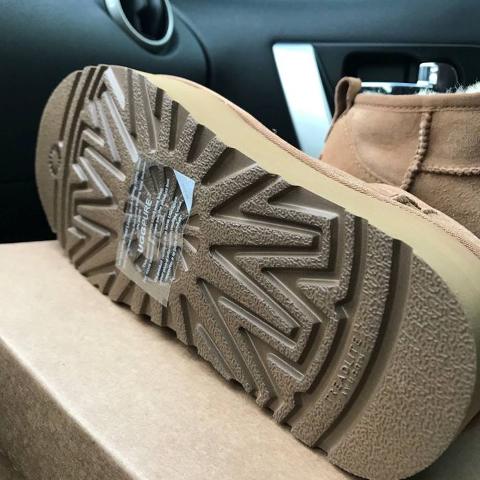 Жіночі уги на платформі руді UGG Classic Ultra Mini Platform Bootie