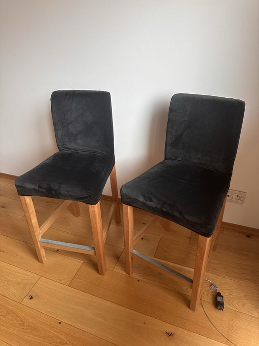 Zestaw 2 x nowe Krzesła barowe/hoker IKEA HENRIKSDAL
