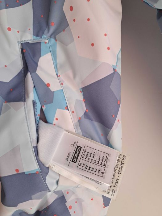 Kispo Reversível Wedze (Decathlon) – Tamanho 10 Anos (COMO NOVO)