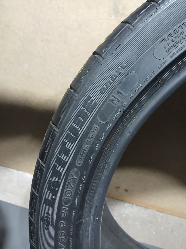 Goauto Terminal пара шин Michelin 295 35 r21 2012 рік 7мм лютнева 58г