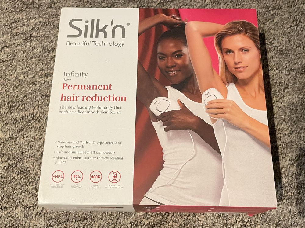 Nowy depilator IPL/HPL Silk'n Infinity Smooth 400K / Philips Lumea