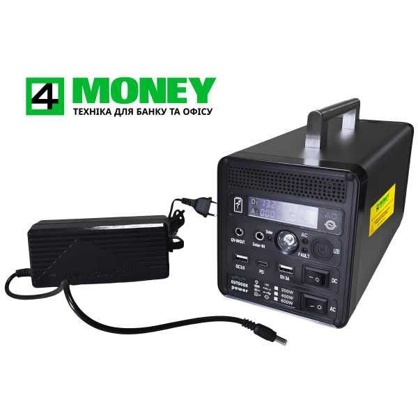 Power Bank с розеткой 220V ПОРТАТИВНЫЙ Supretto на 400Вт DC/Usb/Type-C