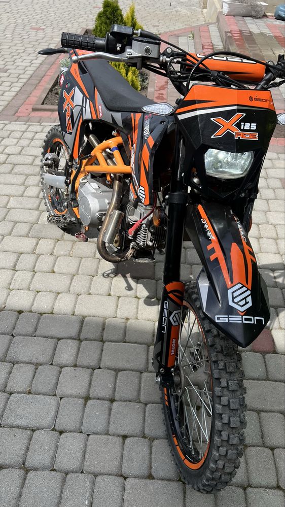 Geon X-Ride 125 2024 Пітбайк(не Kovi, Bse, Ktm, Spark, Gns, Gasgas)