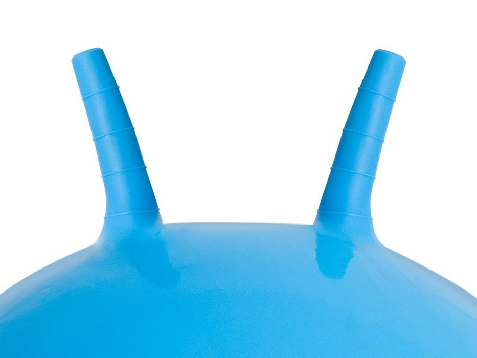 Piłka do skakania skoczek kangurek 65cm niebieska