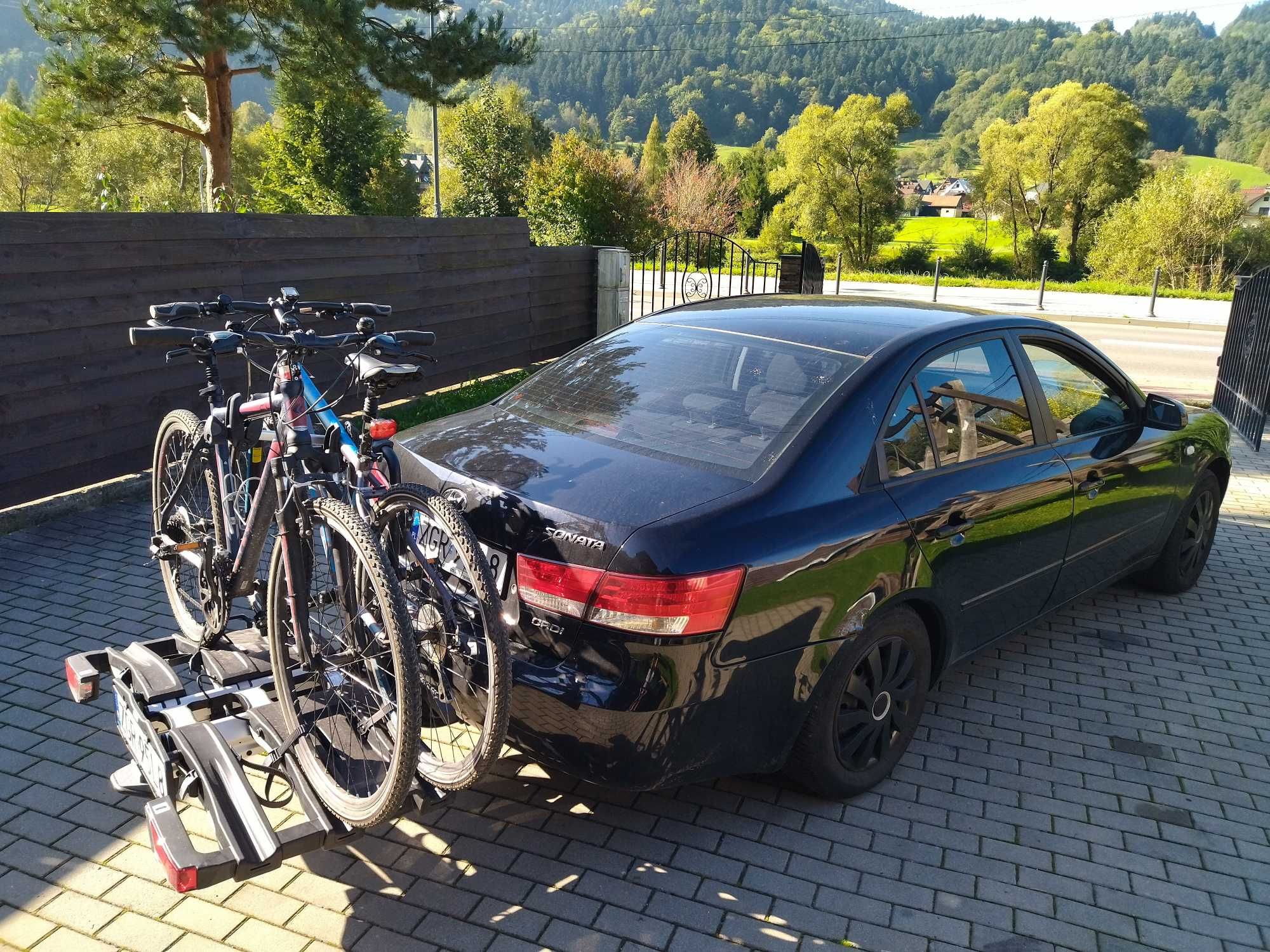 Wynajem bagażnik rowerowy THULE EasyFold XT 934 na hak 3 rowery