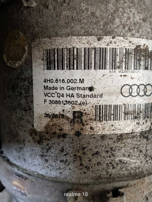 Amortyzator prawy tył Audi A8 D4 3.0 TDI