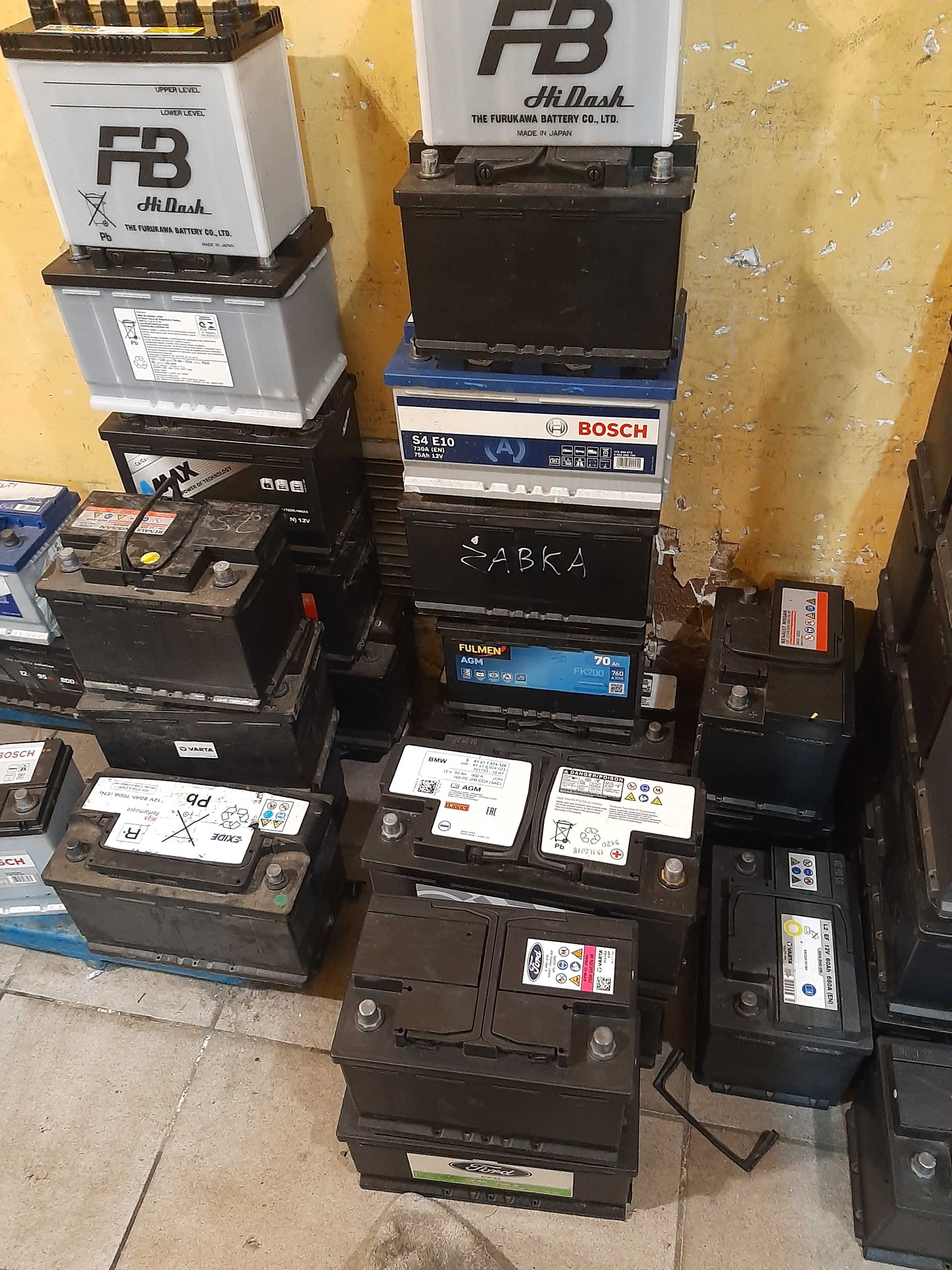 Akumulator 60A,70Ah EFB 23r i 24r i inne pojemnosc AGM pierwszy montaż