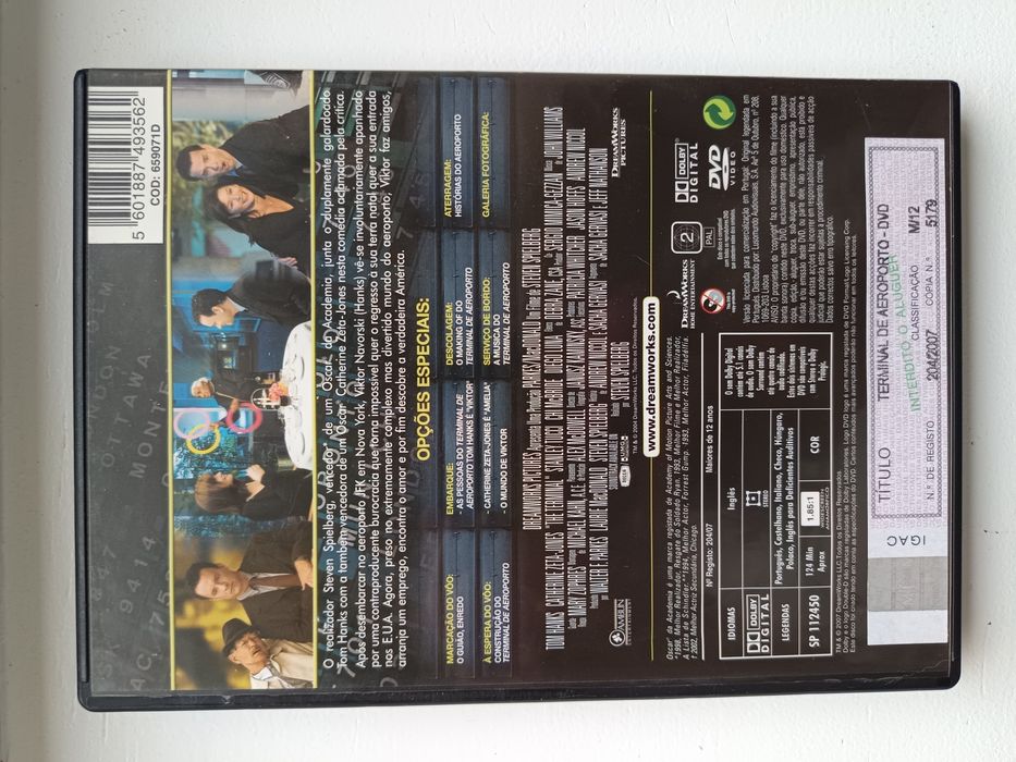 DVD edição especial 2 DVDs terminal de aeroporto