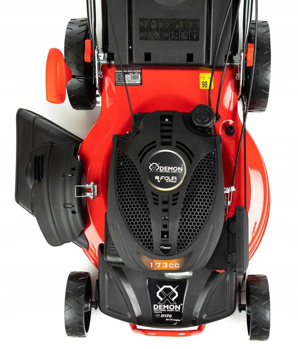 Kosiarka spalinowa z napędem z koszem DEMON 53CM RV170 SILNIK RATO