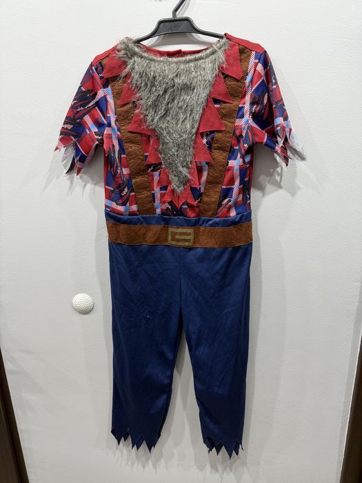 Strój wilkołaka, wilka, wilkołak roz 7-8 lat (122-128cm)