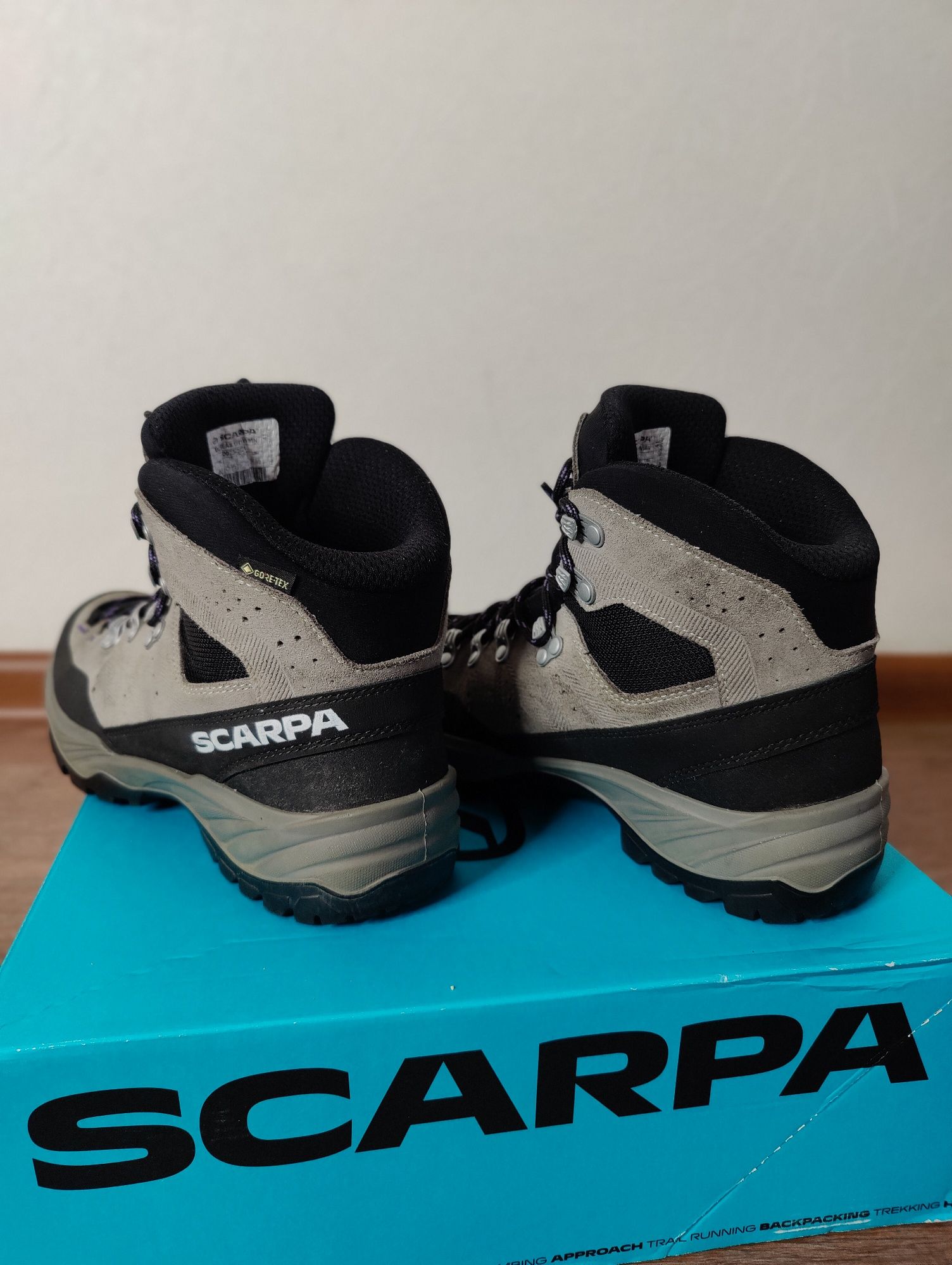 Женские ботинки для треккинга высокие с Gore-Tex Scarpa Boreas GTX WMN