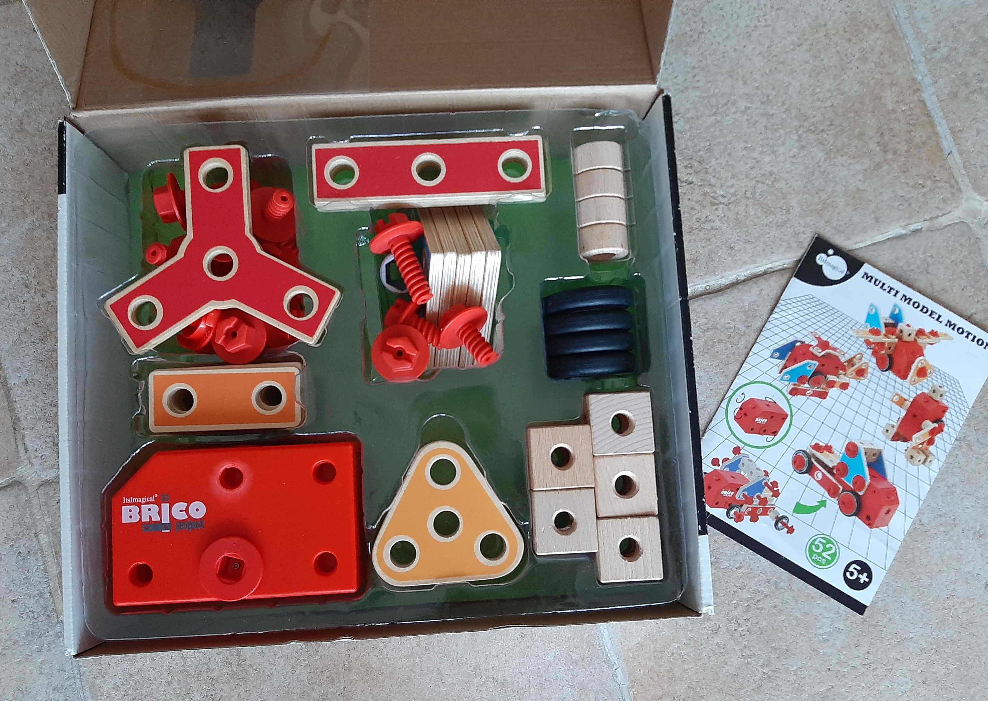 Jogo de Construção Multi Modelo com Motor 52 pcs