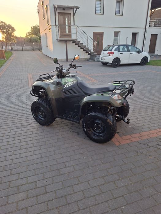 Super Kymco 400 z wyciągarką