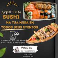 Sushi para eventos