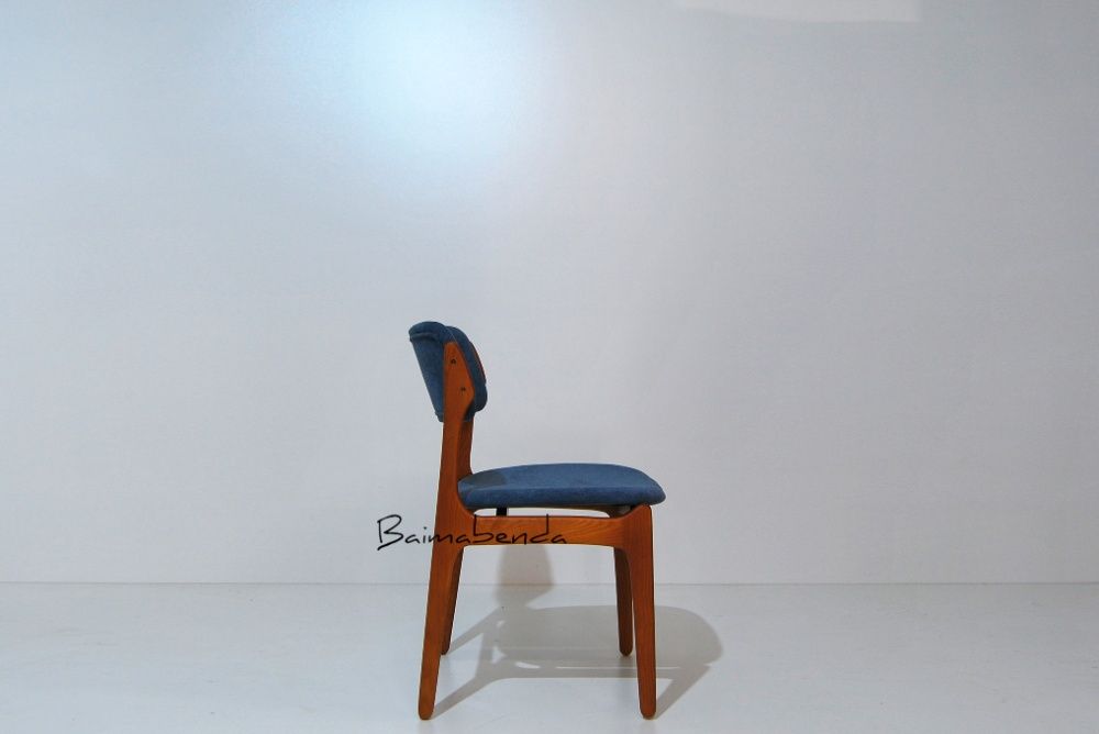 Cadeira Erik Buch modelo 49 Estilo Nórdico / Escandinavo / Vintage