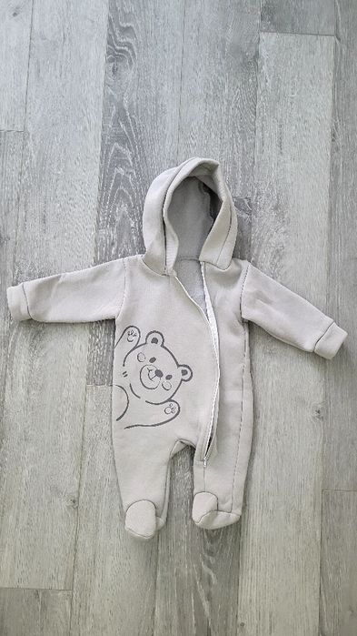 Теплий ромпер від 3-6 місяців