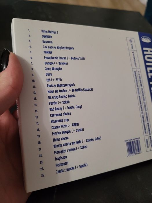 Zestaw preorder płyta cd hotel maffija 3