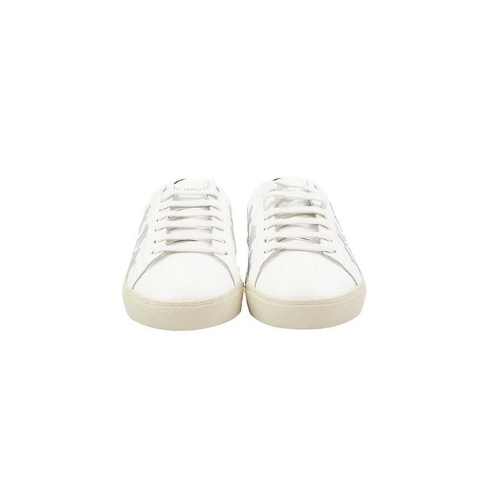 Saint Laurent Жіночі шкіряні кеди  Court Classic SL-06 Оригінал нові