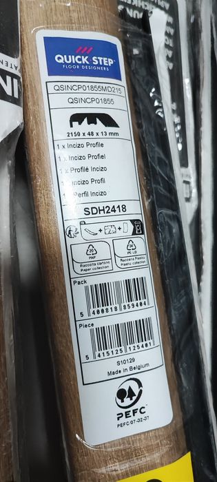 Listwy dylatacyjne Quick-Step QSINCP01855 dąb spokojny naturalny