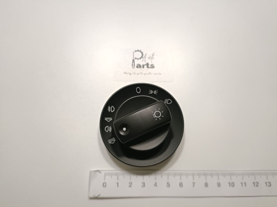 Botão + Aro Comutador de luzes Audi A4 B6/B7